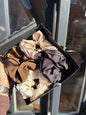 Luxury 4pcs scrunchie set